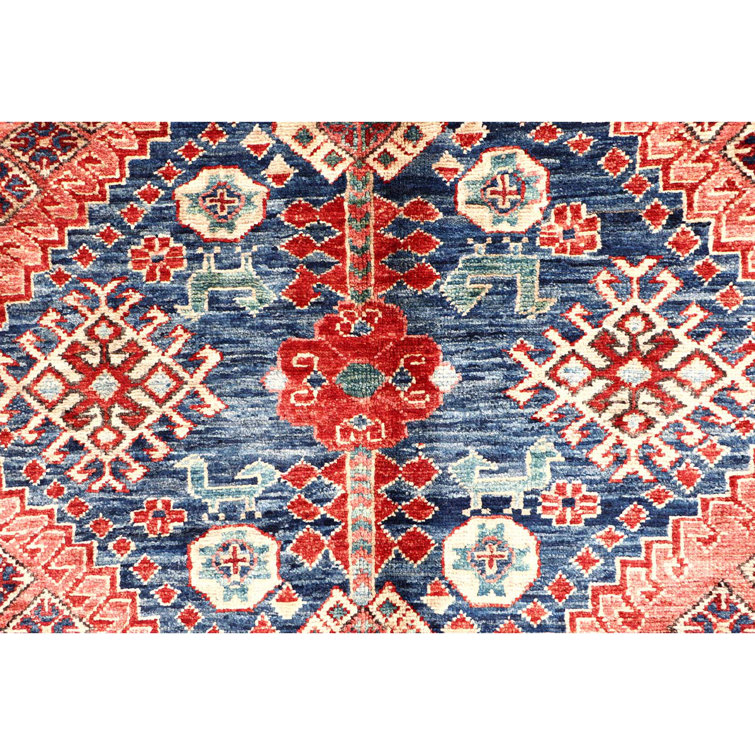 Bokara Rug Co., Inc. OneofaKind 4'1" Square Wool Area Rug in